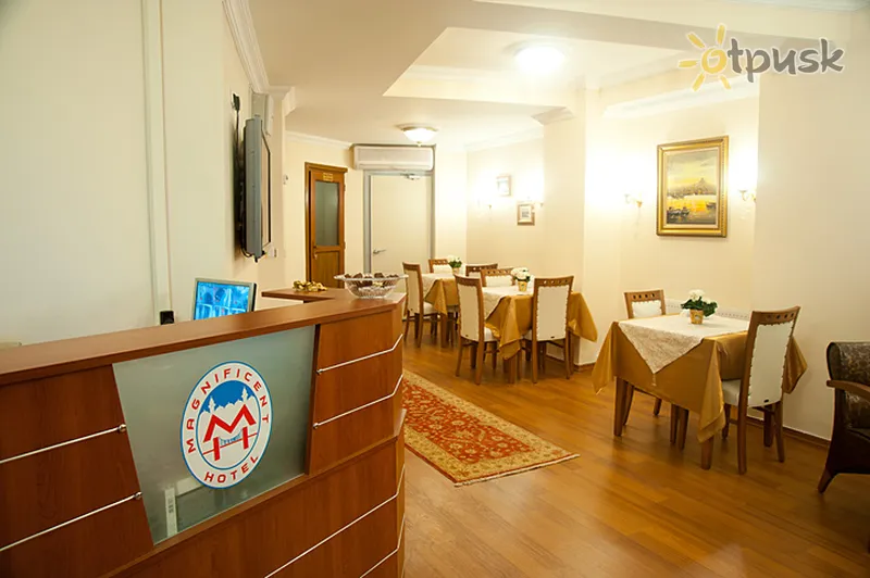 Фото отеля Magnificent Hotel 3* Stambulas Turkija fojė ir interjeras