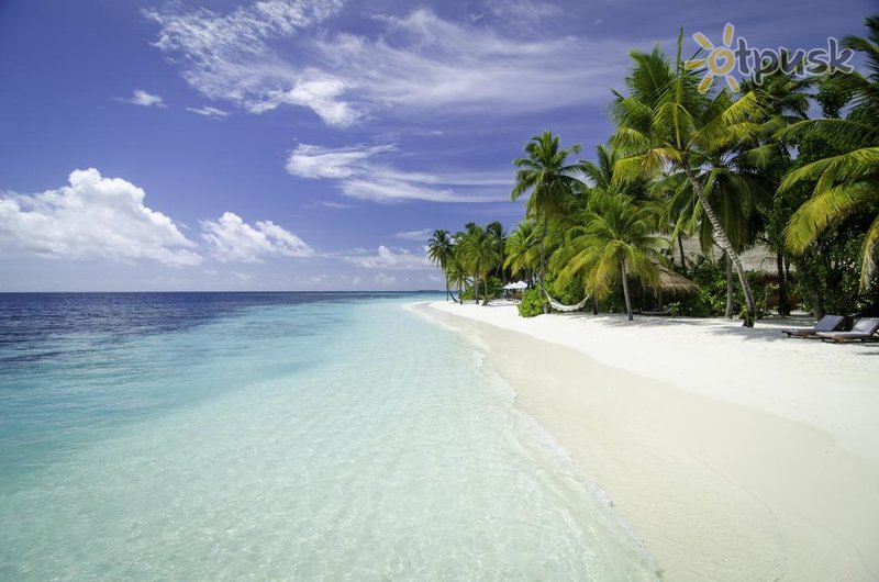Фото отеля Mirihi Island Resort 5* Ари (Алифу) Атолл Мальдивы пляж