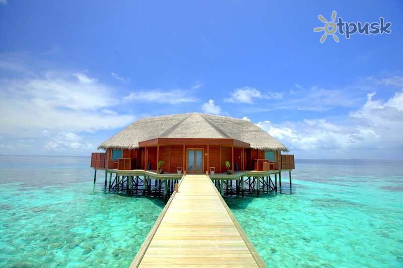 Фото отеля Mirihi Island Resort 5* Ари (Алифу) Атолл Мальдивы экстерьер и бассейны