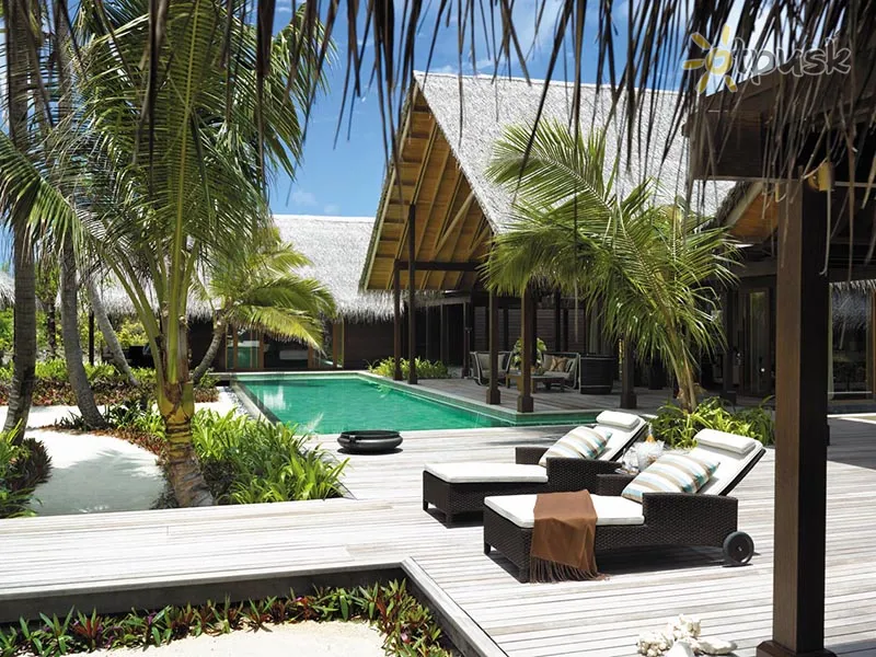 Фото отеля Shangri-La's Villingili Resort & Spa 5* Addu atols Maldīvija ārpuse un baseini