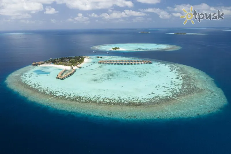 Фото отеля Outrigger Maafushivaru Maldives 5* Ari (Alifu) atolas Maldyvai išorė ir baseinai