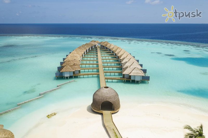 Фото отеля Outrigger Maafushivaru Maldives 5* Ари (Алифу) Атолл Мальдивы экстерьер и бассейны