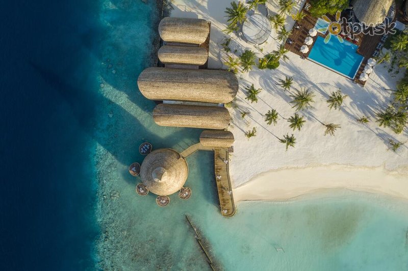 Фото отеля Outrigger Maafushivaru Maldives 5* Ари (Алифу) Атолл Мальдивы экстерьер и бассейны