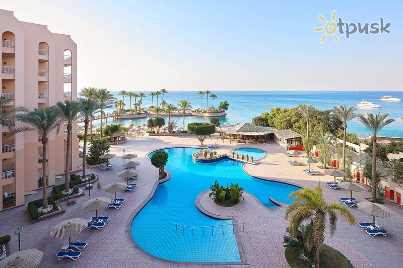 Фото отеля Hurghada Marriott Beach Resort 5* Хургада Египет экстерьер и бассейны