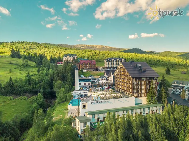 Фото отеля F&B Spa Resort 4* Буковель (Поляниця) Україна - Карпати екстер'єр та басейни