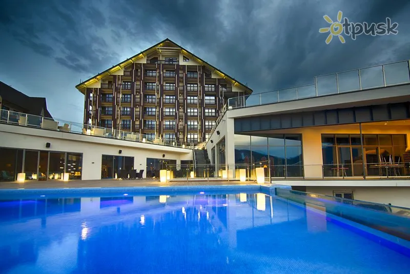 Фото отеля F&B Spa Resort 4* Буковель (Поляница) Украина - Карпаты экстерьер и бассейны