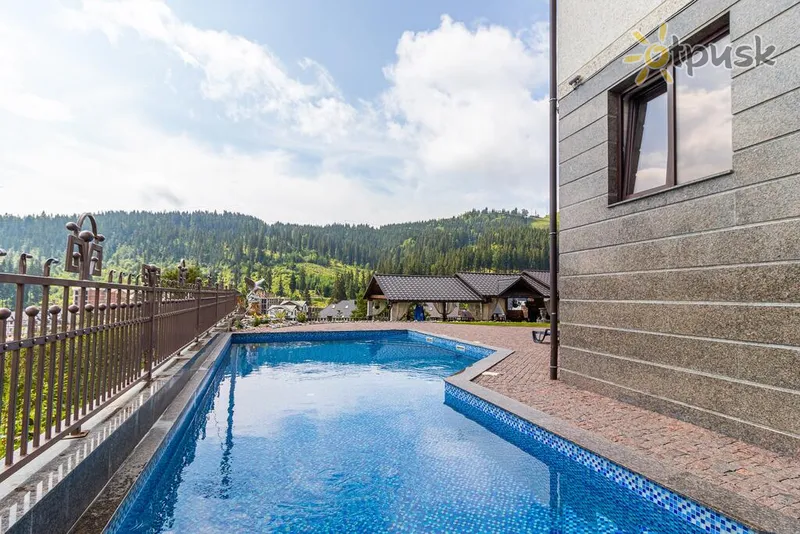 Фото отеля Mardan Palace Spa Resort 5* Bukovelis (Polianitsa) Ukraina – Karpatai išorė ir baseinai