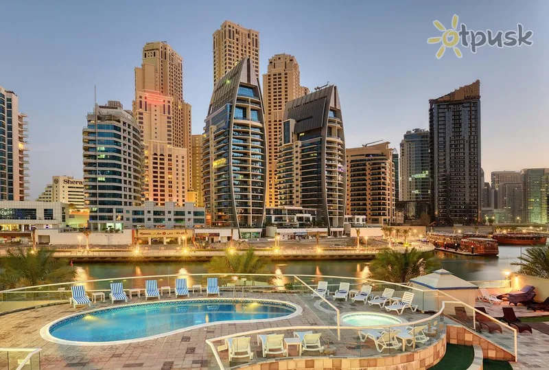 Фото отеля Pearl Marina Hotel Apartments 4* Dubaija AAE ārpuse un baseini