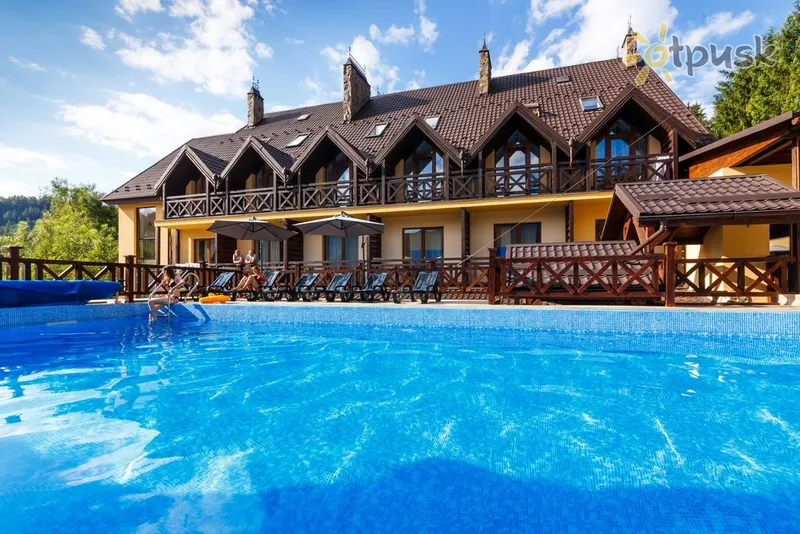 Фото отеля Rubel Hotel 3* Яремче Украина - Карпаты экстерьер и бассейны