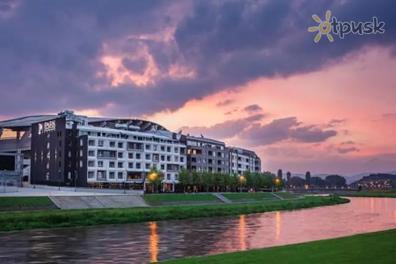 Фото отеля Park Hotel & Spa 5* Skopjė Šiaurės Makedonija išorė ir baseinai
