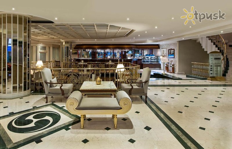 Фото отеля Elite World Prestige Hotel 4* Стамбул Турция лобби и интерьер