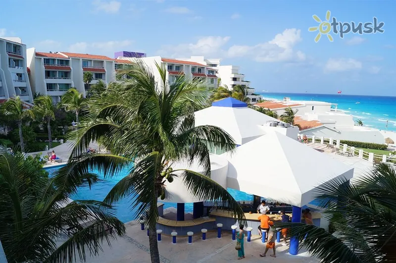 Фото отеля Solymar Beach Resort Cancun 3* Канкун Мексика экстерьер и бассейны