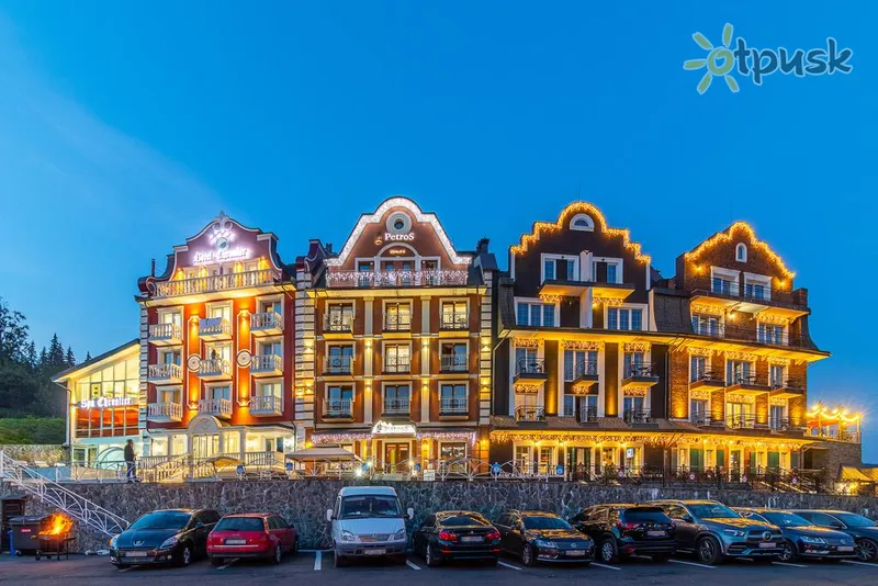 Фото отеля Petros Hotel 3* Буковель (Поляница) Украина - Карпаты экстерьер и бассейны