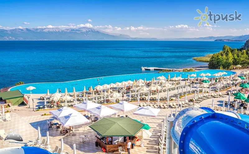 Фото отеля Izgrev Spa & Aquapark 5* Охрід Північна Македонія екстер'єр та басейни