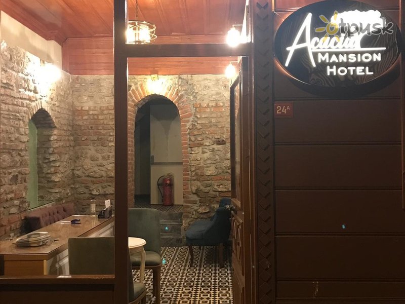 Фото отеля Acacia Mansion 3* Стамбул Турция лобби и интерьер