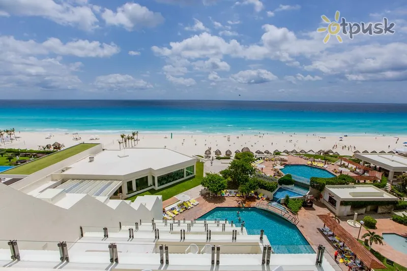 Фото отеля Park Royal Beach Cancun 4* Канкун Мексика экстерьер и бассейны