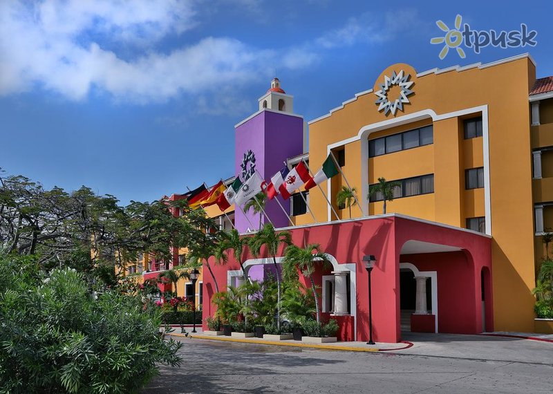 Фото отеля Adhara Cancun 3* Kankuna Meksika экстерьер и бассейны