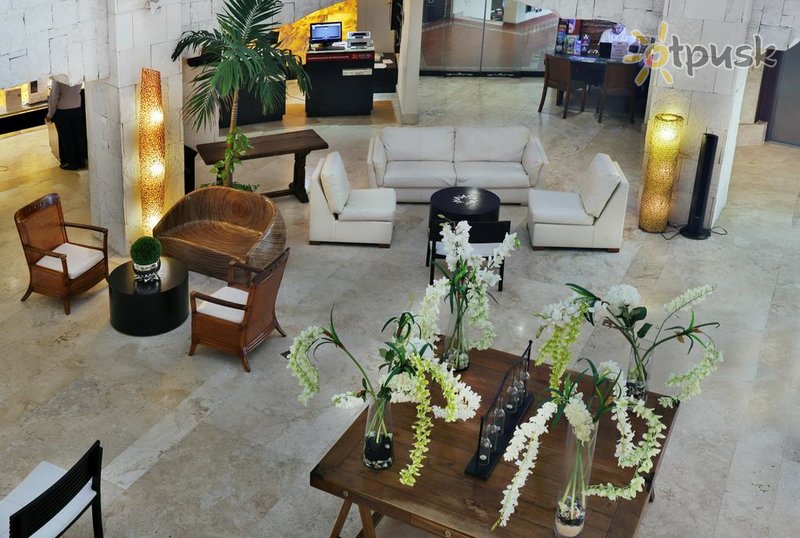 Фото отеля Adhara Cancun 3* Канкун Мексика лобби и интерьер