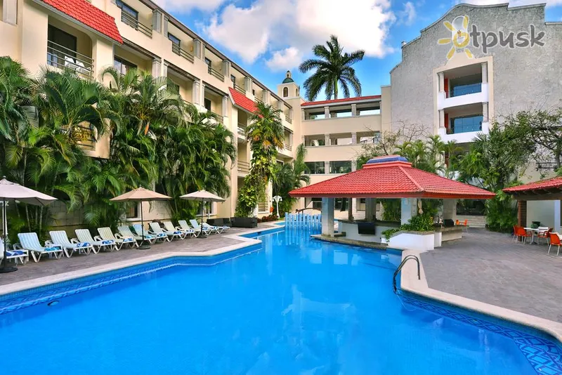 Фото отеля Adhara Cancun 3* Канкун Мексика экстерьер и бассейны