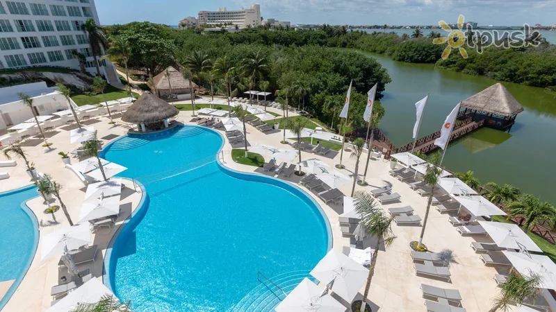 Фото отеля Le Blanc Spa Resort 5* Канкун Мексика екстер'єр та басейни