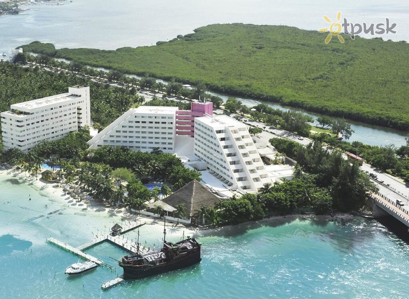 Фото отеля Grand Oasis Palm 5* Канкун Мексика пляж