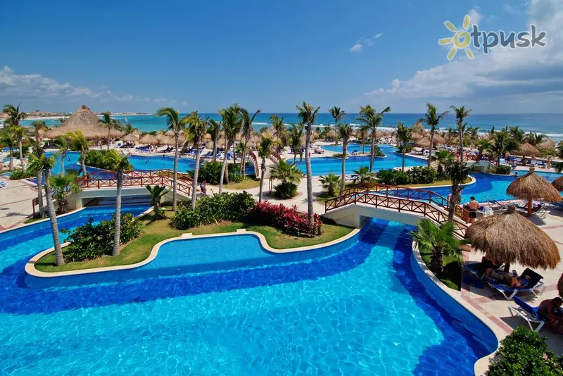 Фото отеля Luxury Bahia Principe Akumal 5* Ривьера Майя Мексика экстерьер и бассейны