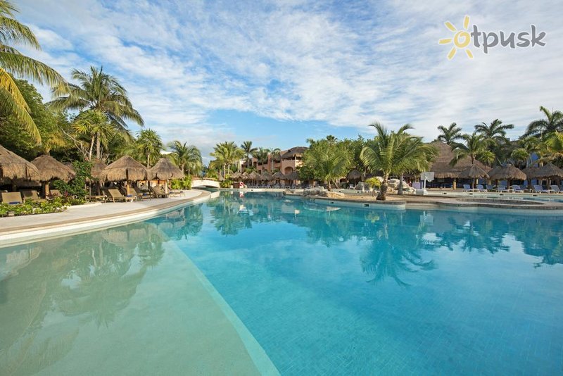 Фото отеля Iberostar Selection Paraiso Lindo 5* Ривьера Майя Мексика экстерьер и бассейны