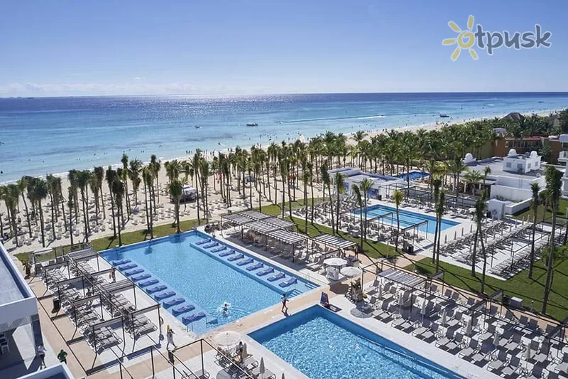 Фото отеля Riu Palace Riviera Maya 5* Ривьера Майя Мексика экстерьер и бассейны