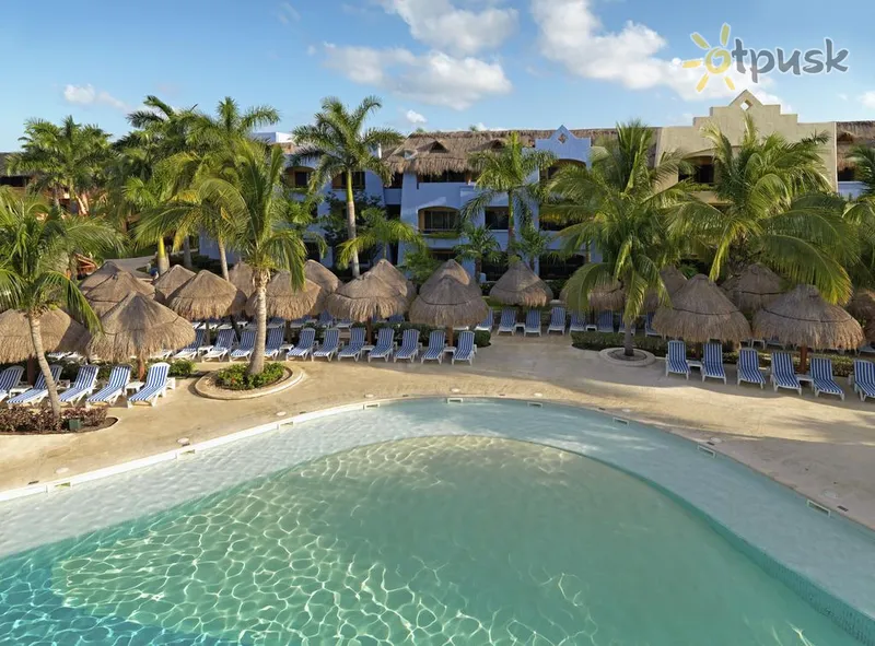 Фото отеля Iberostar Selection Paraiso Maya 5* Plaja del Karmena Meksika ārpuse un baseini
