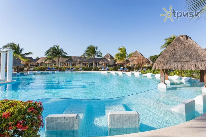 Фото отеля Grand Palladium White Sand Resort & SPA 5* Ривьера Майя Мексика экстерьер и бассейны