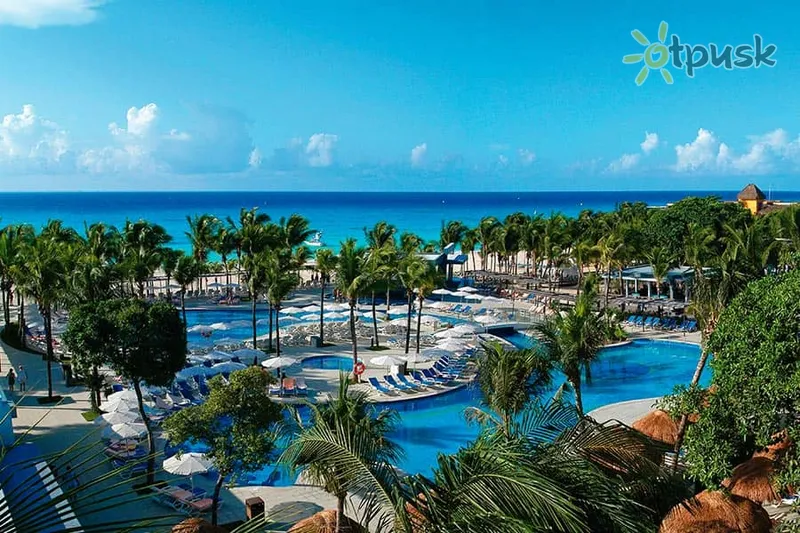 Фото отеля Riu Yucatan 5* Playa del Carmen Meksika išorė ir baseinai