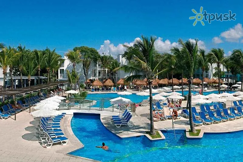 Фото отеля Riu Yucatan 5* Плая дель Кармен Мексика экстерьер и бассейны