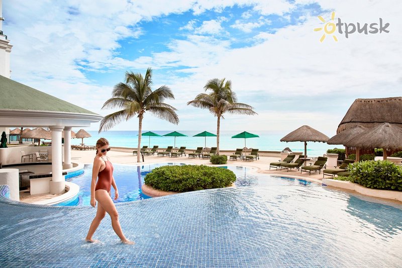 Фото отеля JW Marriott Cancun Resort & Spa 5* Канкун Мексика экстерьер и бассейны