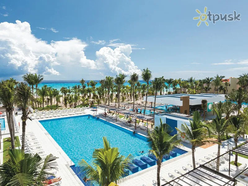 Фото отеля Riu Playacar Hotel 5* Playa del Carmen Meksika išorė ir baseinai