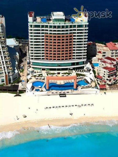Фото отеля Beach Palace 5* Канкун Мексика пляж