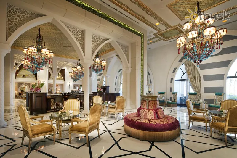 Фото отеля Jumeirah Zabeel Saray 5* Дубай ОАЕ лобі та інтер'єр