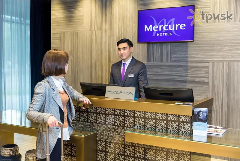 Фото отеля Mercure Almaty City Center 4* Алмати Казахстан лобі та інтер'єр