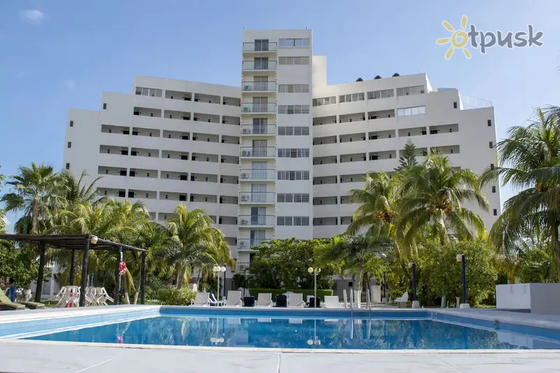 Фото отеля Calypso Hotel 3* Kankunas Meksika išorė ir baseinai