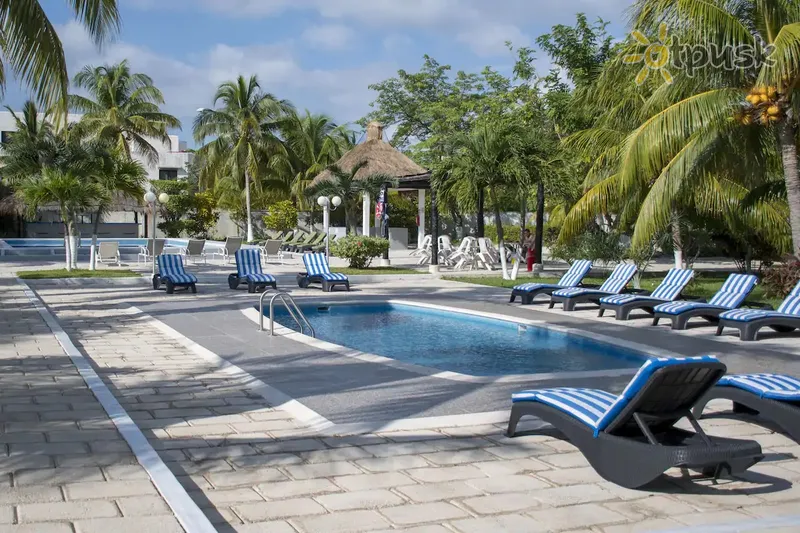 Фото отеля Calypso Hotel 3* Kankunas Meksika išorė ir baseinai