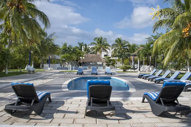 Фото отеля Calypso Hotel 3* Kankuna Meksika ārpuse un baseini