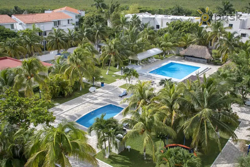 Фото отеля Calypso Hotel 3* Канкун Мексика экстерьер и бассейны