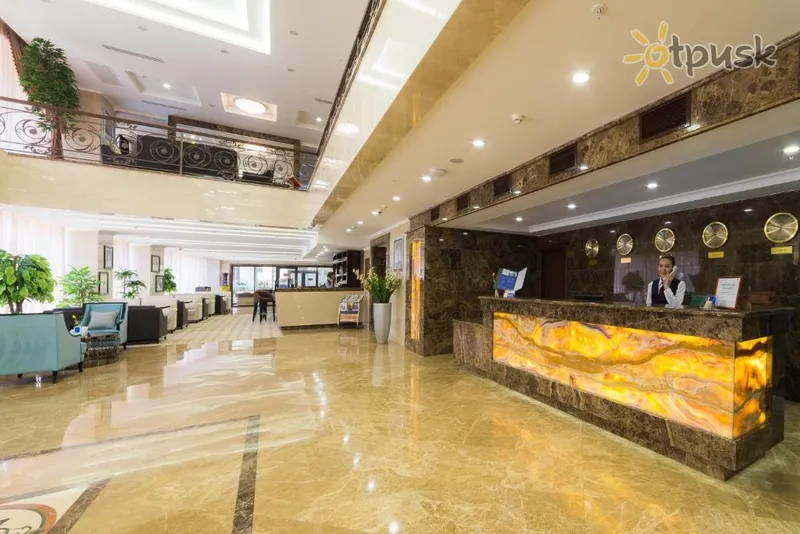 Фото отеля Shera Inn Hotel 4* Алматы Казахстан лобби и интерьер