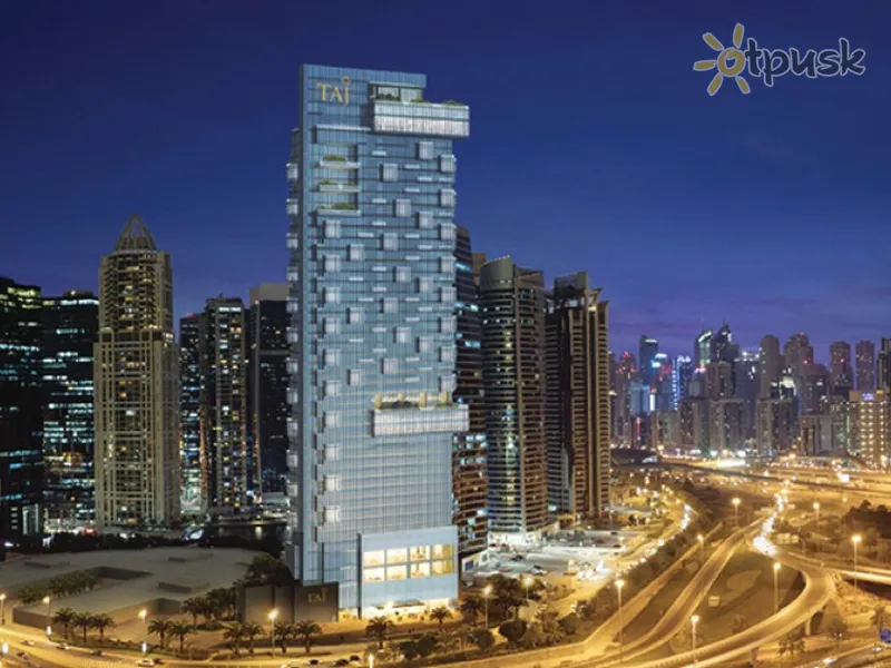 Фото отеля Taj Jumeirah Lakes Towers 5* Дубай ОАЭ экстерьер и бассейны