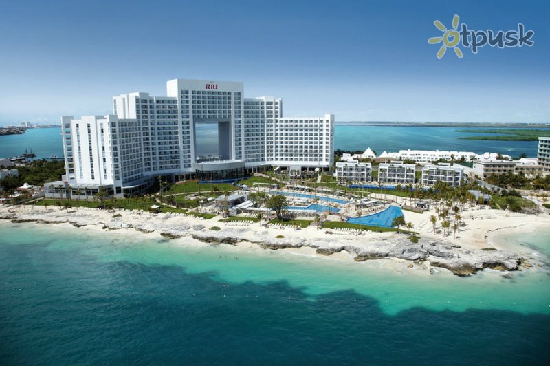 Фото отеля Riu Palace Peninsula Hotel 5* Канкун Мексика пляж