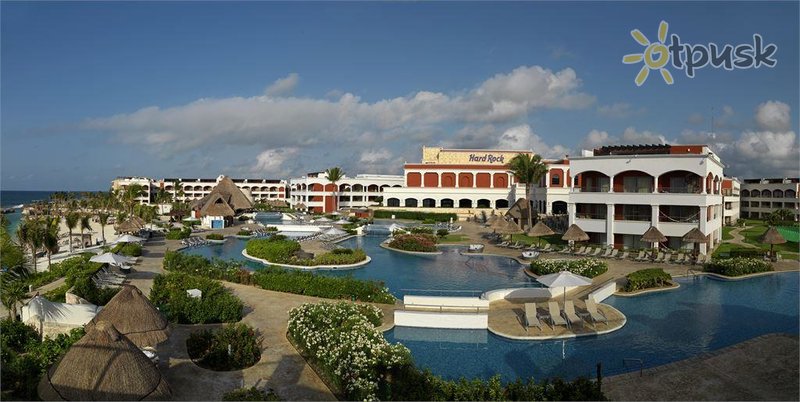 Фото отеля Hard Rock Riviera Maya Hotel 5* Ривьера Майя Мексика экстерьер и бассейны