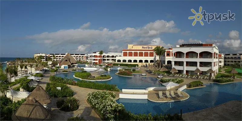 Фото отеля Hard Rock Riviera Maya Hotel 5* Rivjēra Maija Meksika ārpuse un baseini