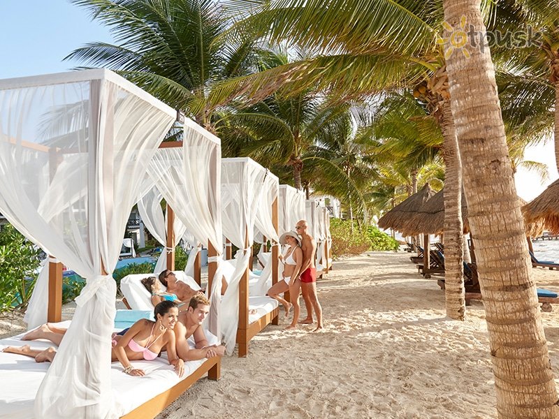 Фото отеля Desire Riviera Maya Pearl Resort 5* Ривьера Майя Мексика пляж