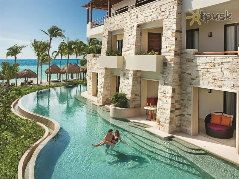 Фото отеля Secrets Akumal Riviera Maya 5* Ривьера Майя Мексика экстерьер и бассейны