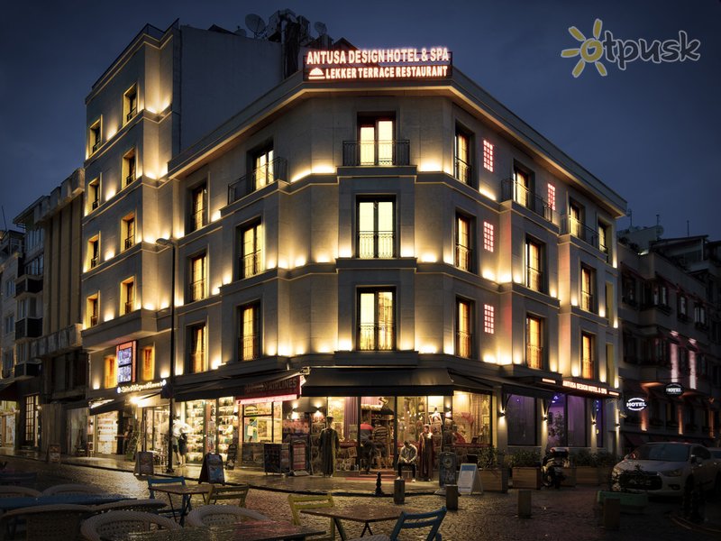 Фото отеля Antusa Design Hotel & Spa 4* Стамбул Турция экстерьер и бассейны
