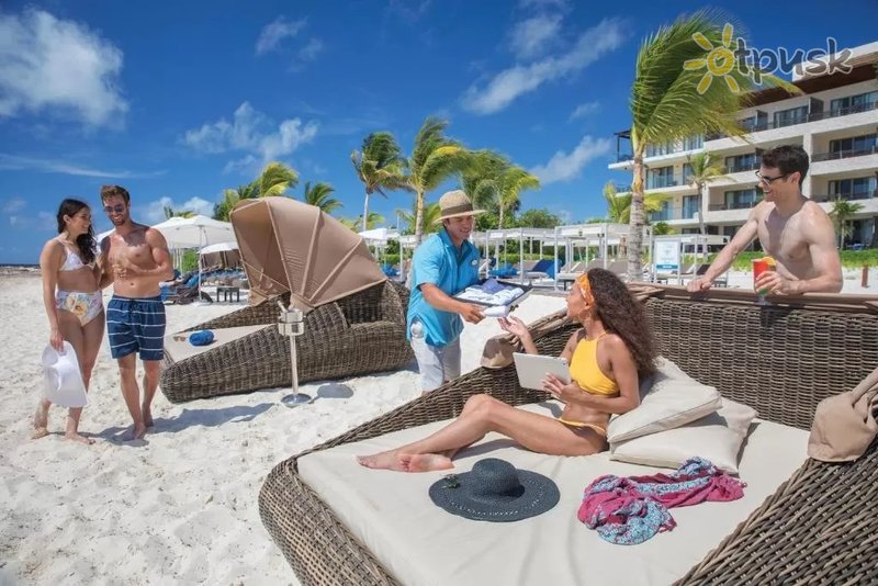 Фото отеля Hideaway at Royalton Riviera Cancun 5* Ривьера Майя Мексика пляж
